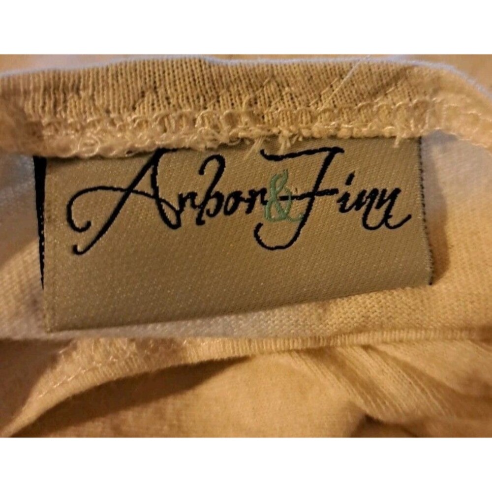 Arbor & Finn Boutique Handmade Woodstock Top Girl's 12 Art Music Festival Fringe - Picture 3 of 7